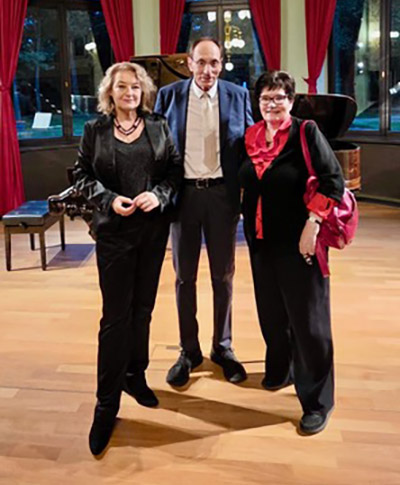 Gabriela Jurosz, Stuart Goldman und Waltraud Keyn
